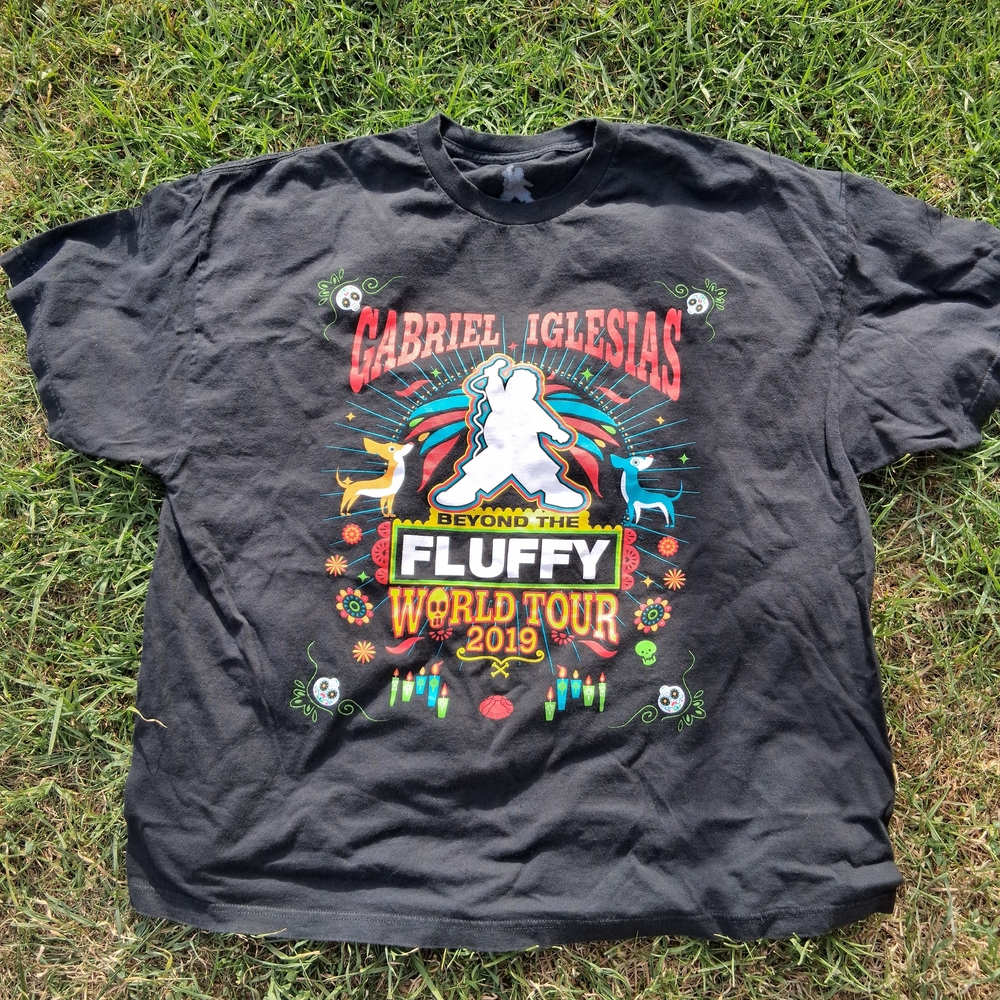 Gabriel Iglesias Kids' Black "Beyond the Fluffy" Tour Graphic Tee